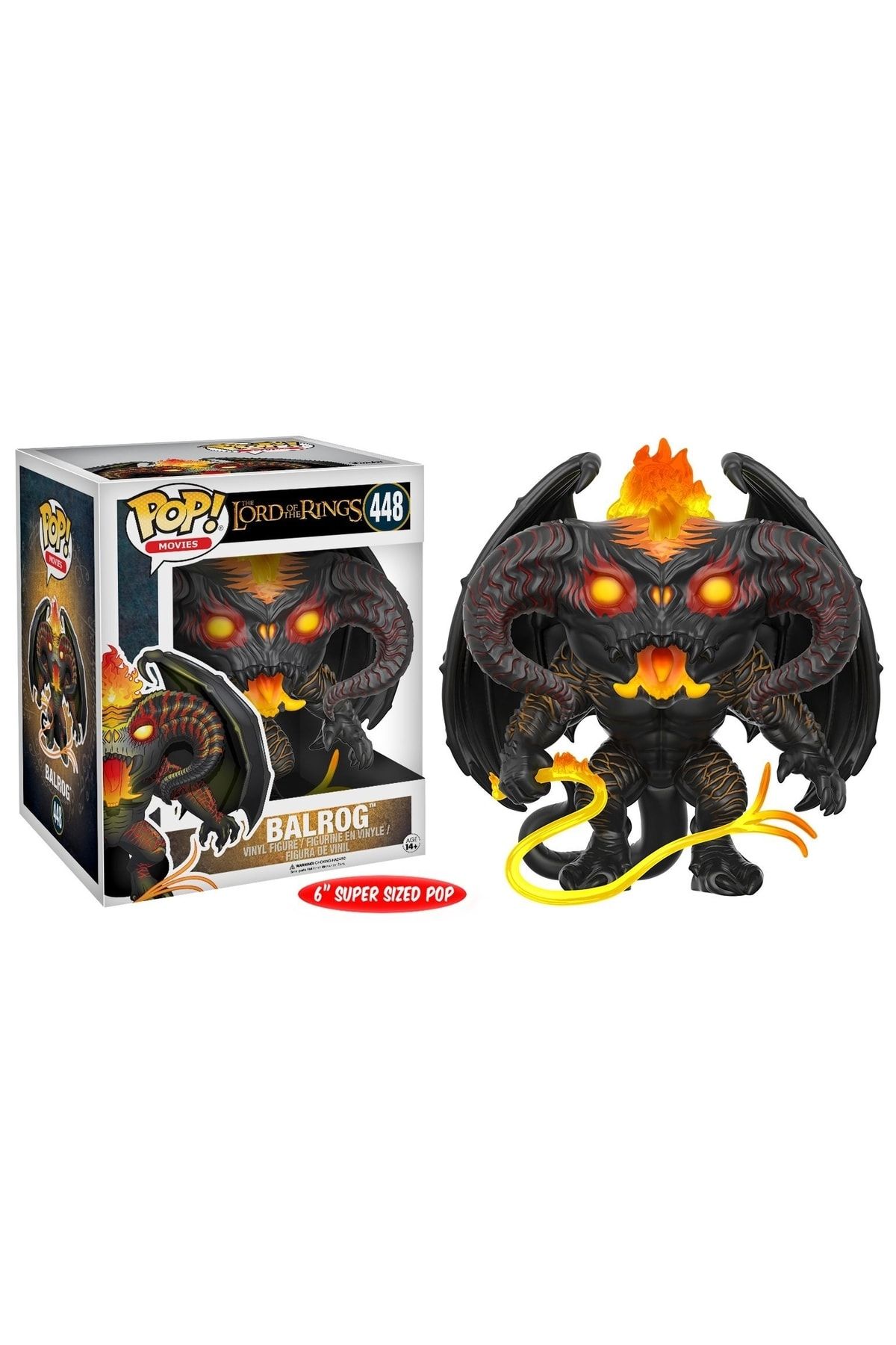 Funko ترکیدن! - Lotr/The Lord Of The Rings: Balrog 6" 13556