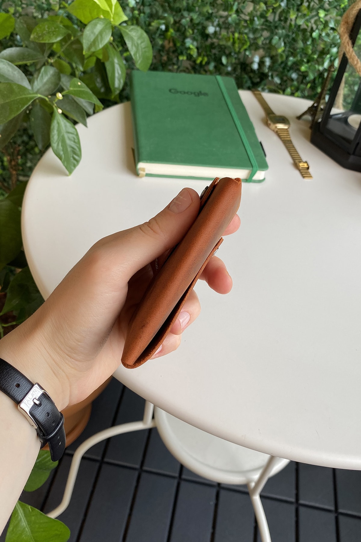 کیف پول مردانه نارنجی Modica | Vista اورجینال - تصویر 5