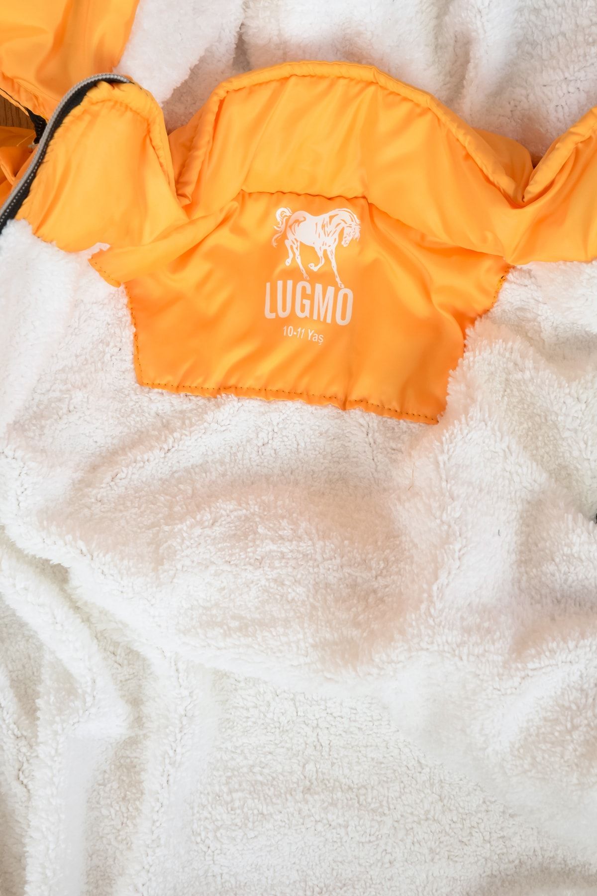 LUGMO-Boy's Jacket Coat Verona Furry Yellow 6