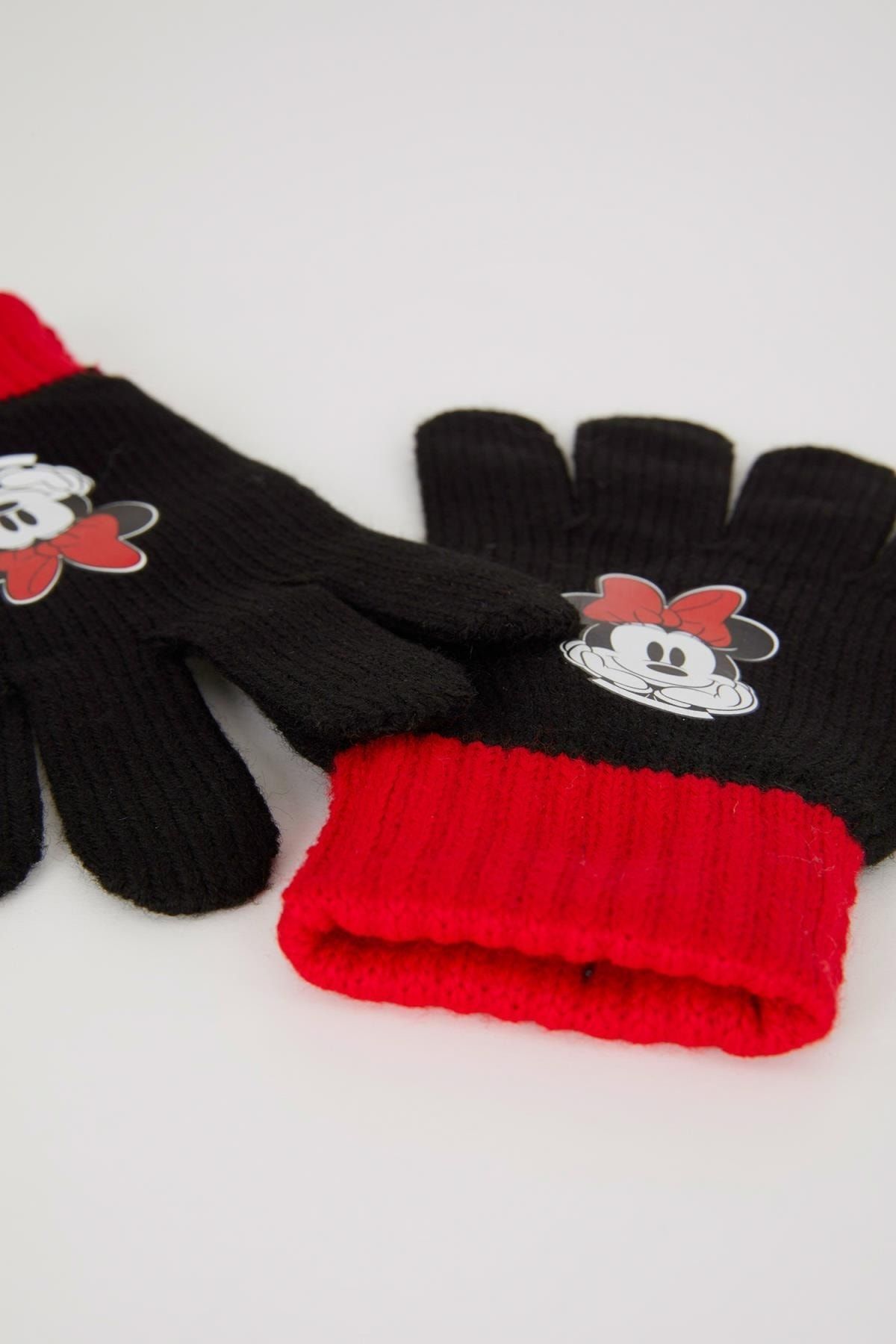 Defacto Girl s Disney Mickey Minnie Gloves Trendyol