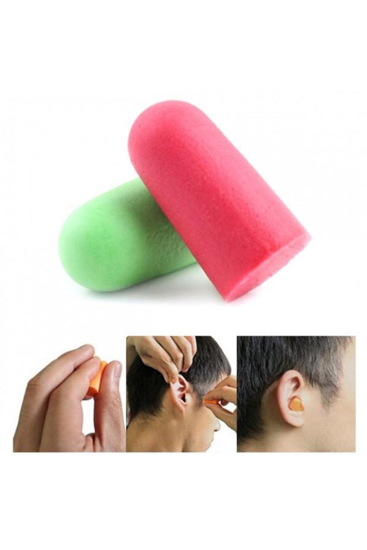 çu çokuygunuz Ses Önleyici Süngerli Uyku Aparatı Kulak Tıkacı