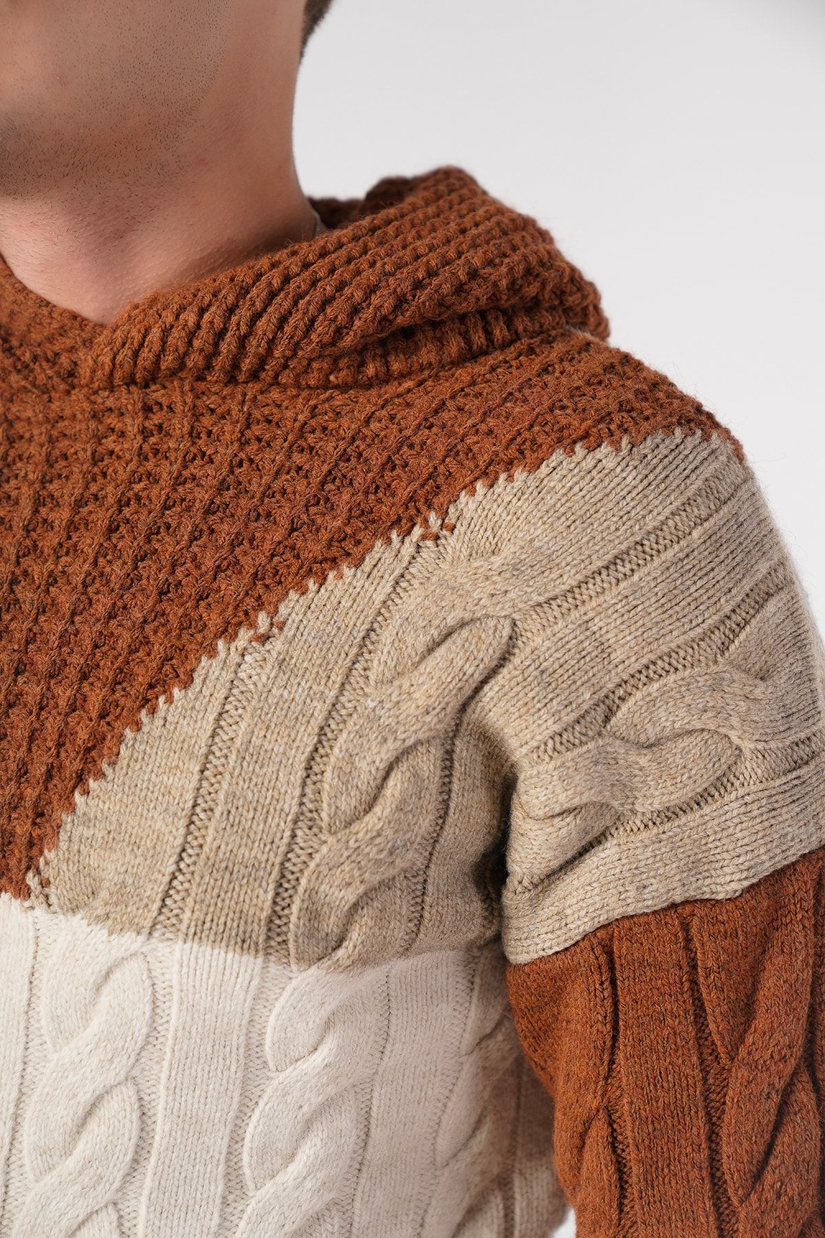 Trist Star Sweater Beige Regular fit Trendyol
