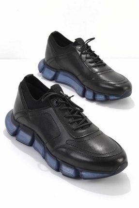 Siyah Leather Erkek Sneaker E01611020303