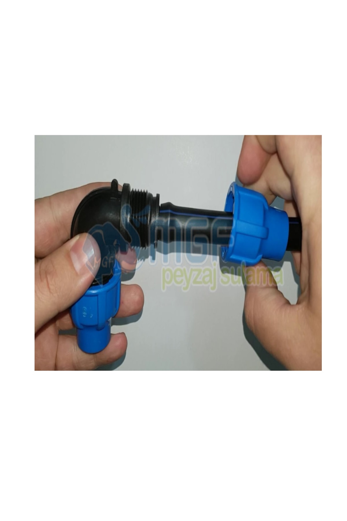 Poelsan 16mm. Kilitli Te X 5 Adet - Sulama Parçası Aparatı Damlama Borusu Hortumu Parçası 2