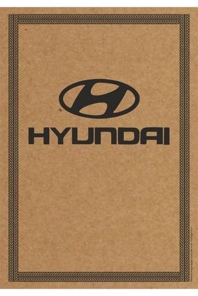Cihan Hyundai Amblem Baskılı Oto Paspas Kağıdı 500 Adet 35x50 Ebat 135 Gram 500HYUNDAİCHN