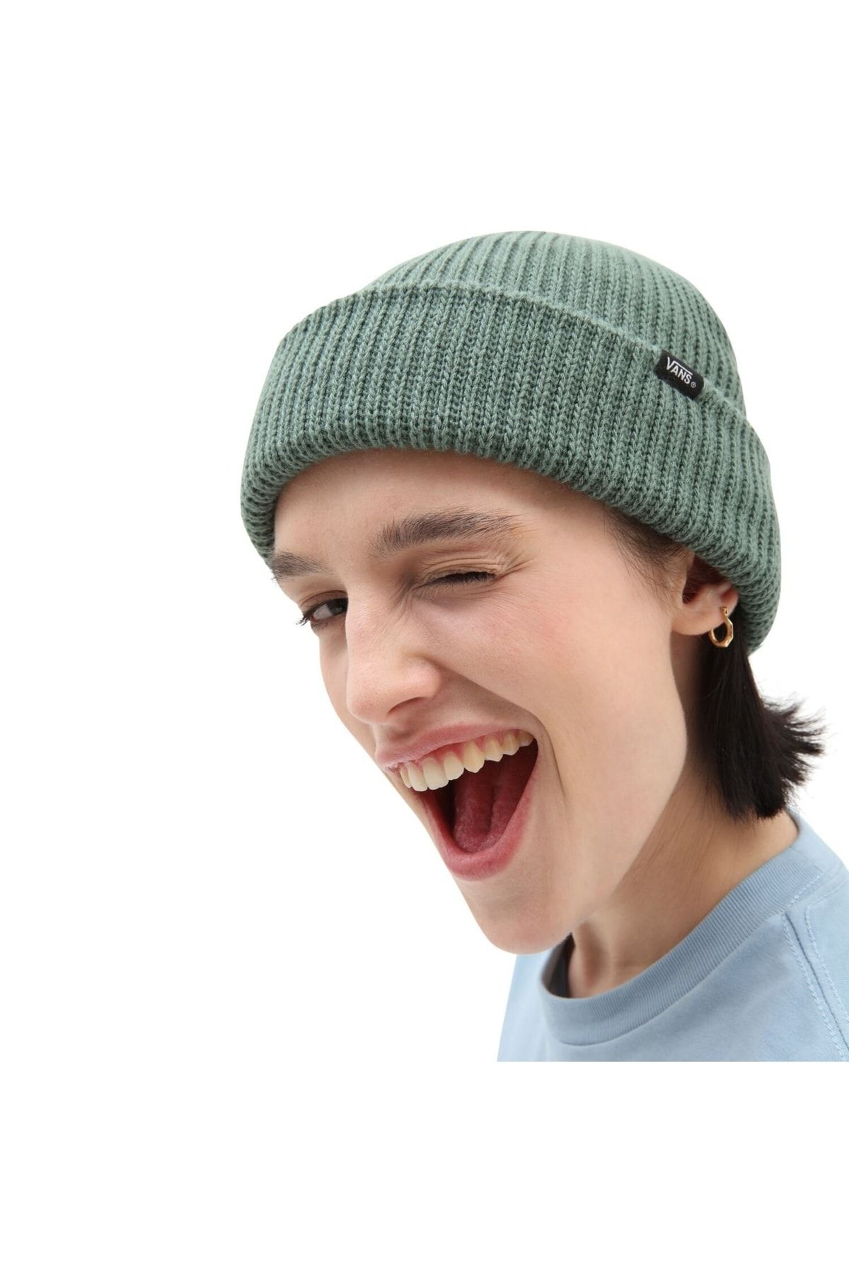 Green vans beanie on sale