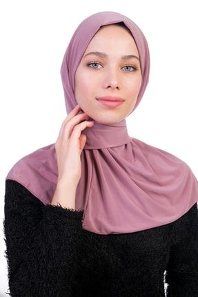Çıtçıtlı Boyunluk Hijab Pudra citcitli-bone-req5