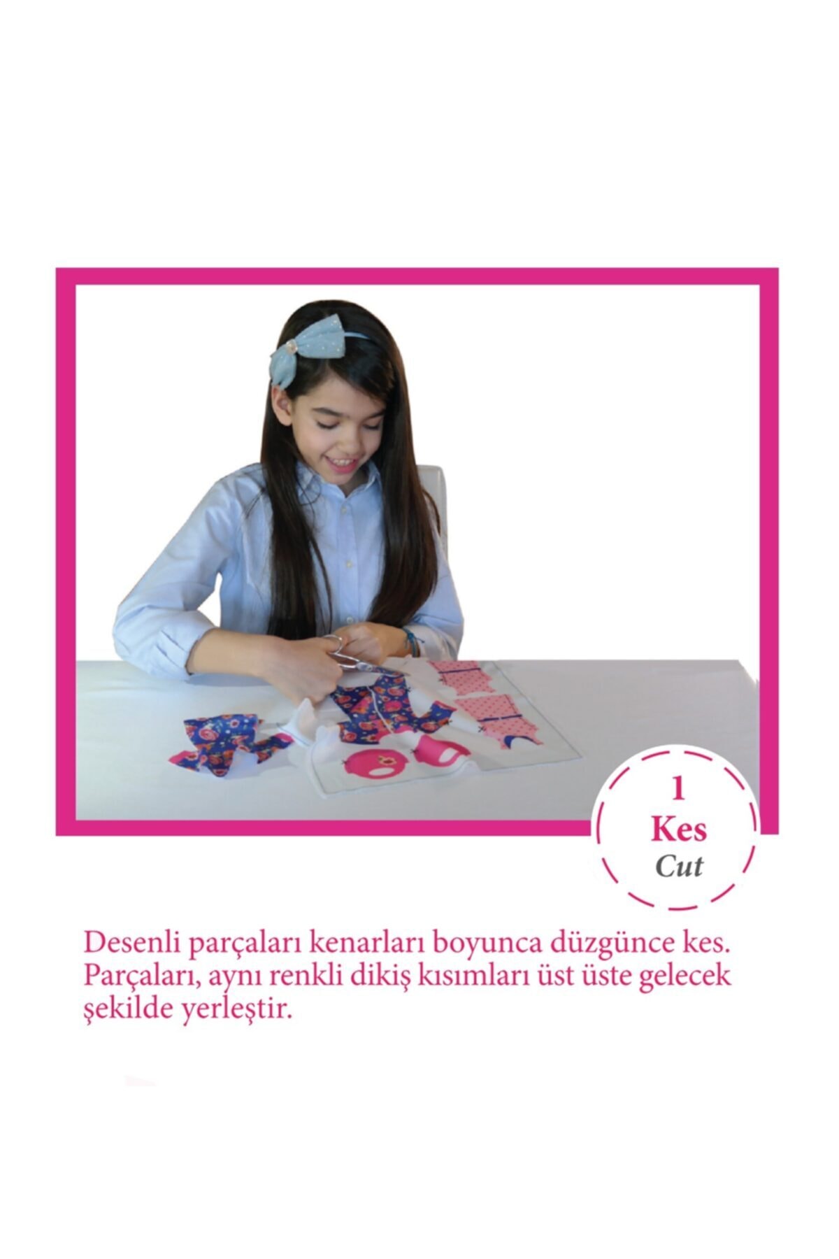 Kes Dik Giydir 35cm Ince Bebek Elbisesi 4