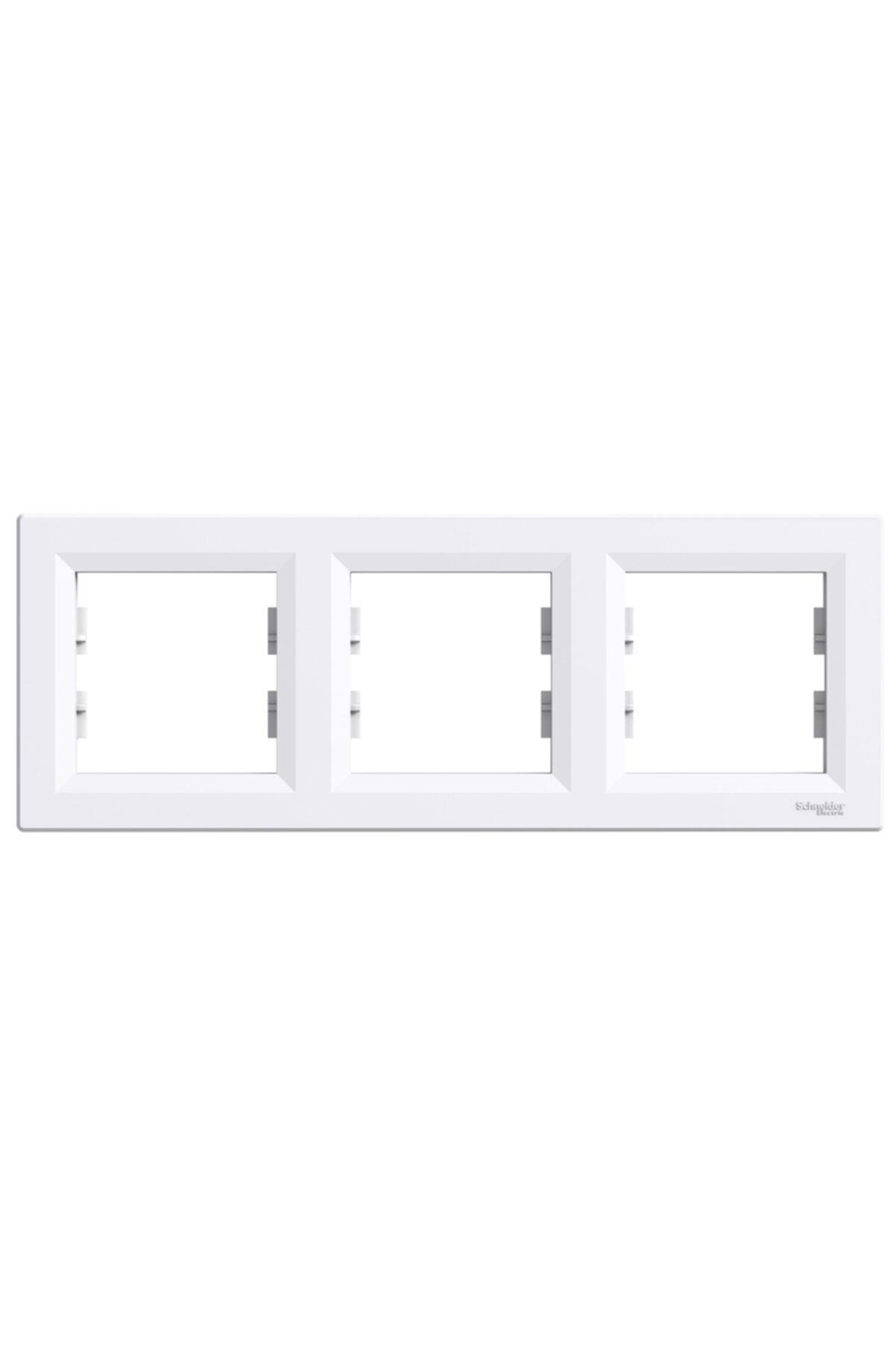 Schneider Electric-Schneider Eph5800321 - Asfora Λευκό Τριπλό Οριζόντιο Πλαίσιο 1