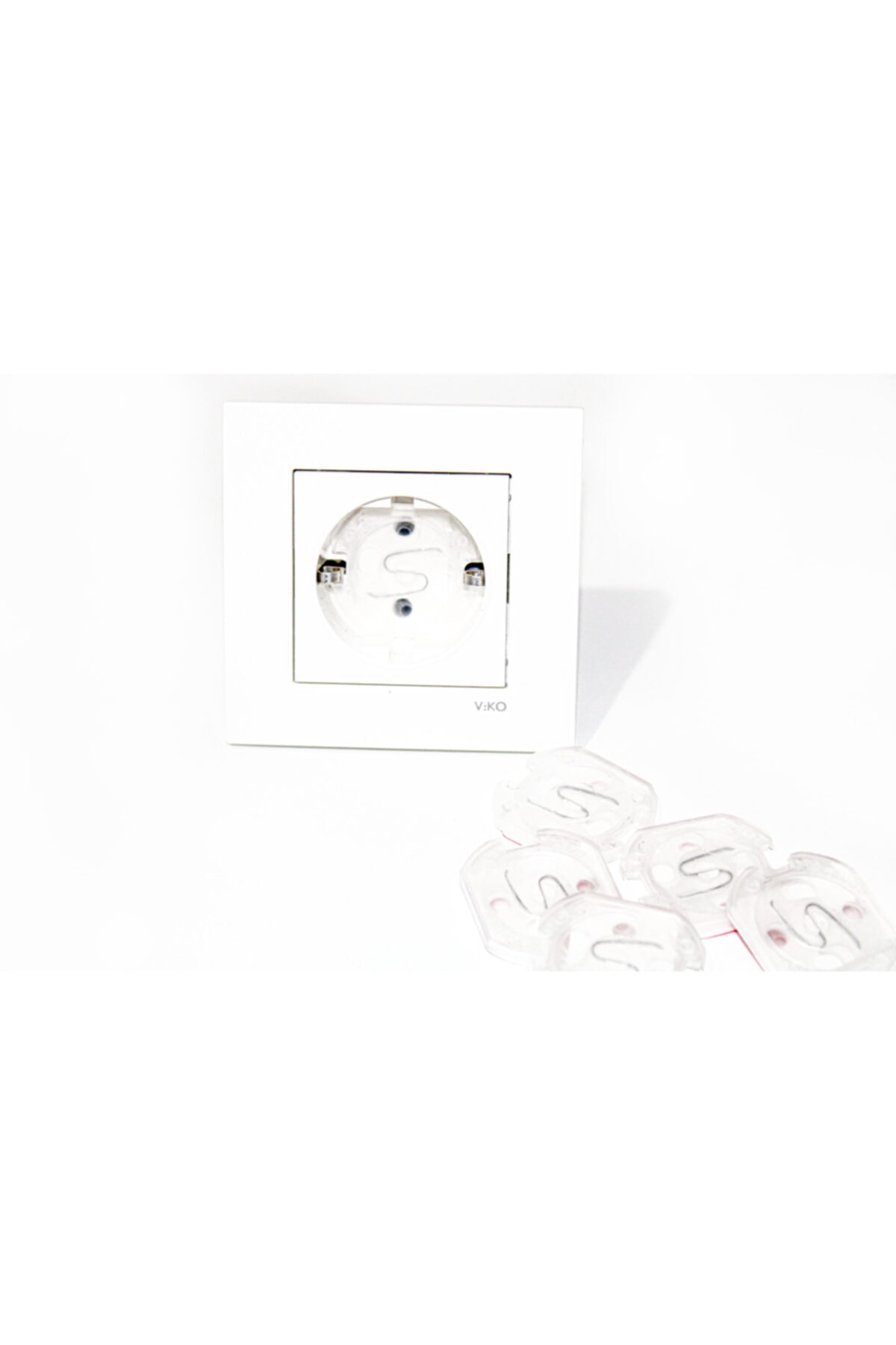 AGUBUGU BABY - Otomatik Kapanır Priz Koruyucu - Şeffaf - 6 Adet fotoğrafı 4 (önizleme)