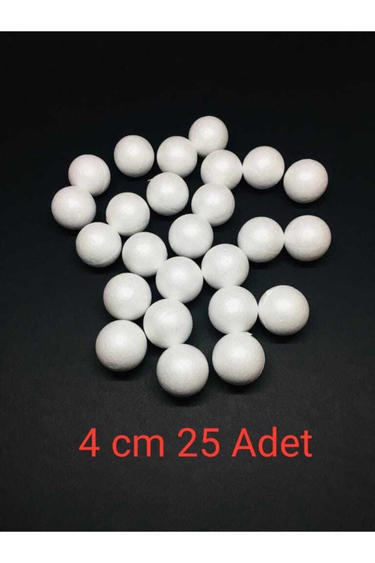 ÖZEN SÜS Strafor Top 4cm(25 Adet))