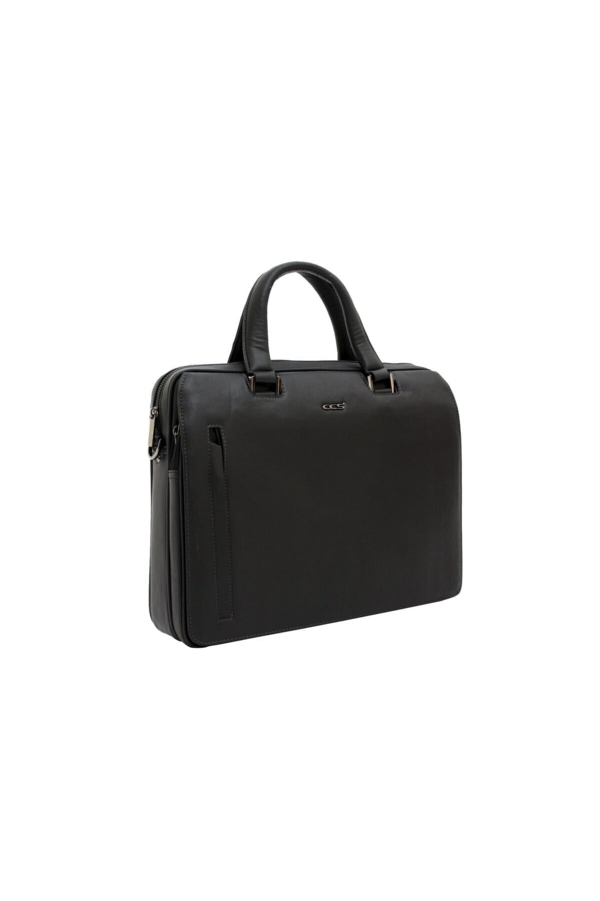 71260-s Siyah Suni Deri Unisex Evrak Çantası