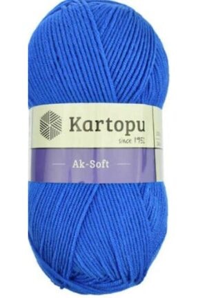 Kartopu AK-SOFT Örgü İpi K527 Saks Mavi