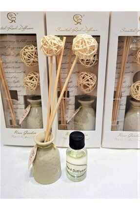 Vanilya Ortam Oda Kokusu Bambu Çubuklu Oda Parfümü, Tuvalet Ve Banyo Kokusu odakokusu