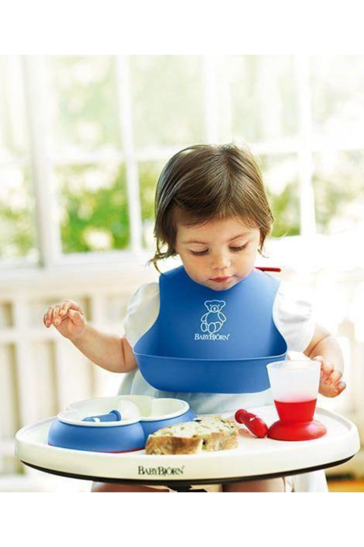 Genel Markalar Plastik Bebek Mama Önlüğü Dökülme Önleyici Hazne 1 Adet Karışık Renkler Kolay Temizlenebilir fotoğrafı 4 (önizleme)