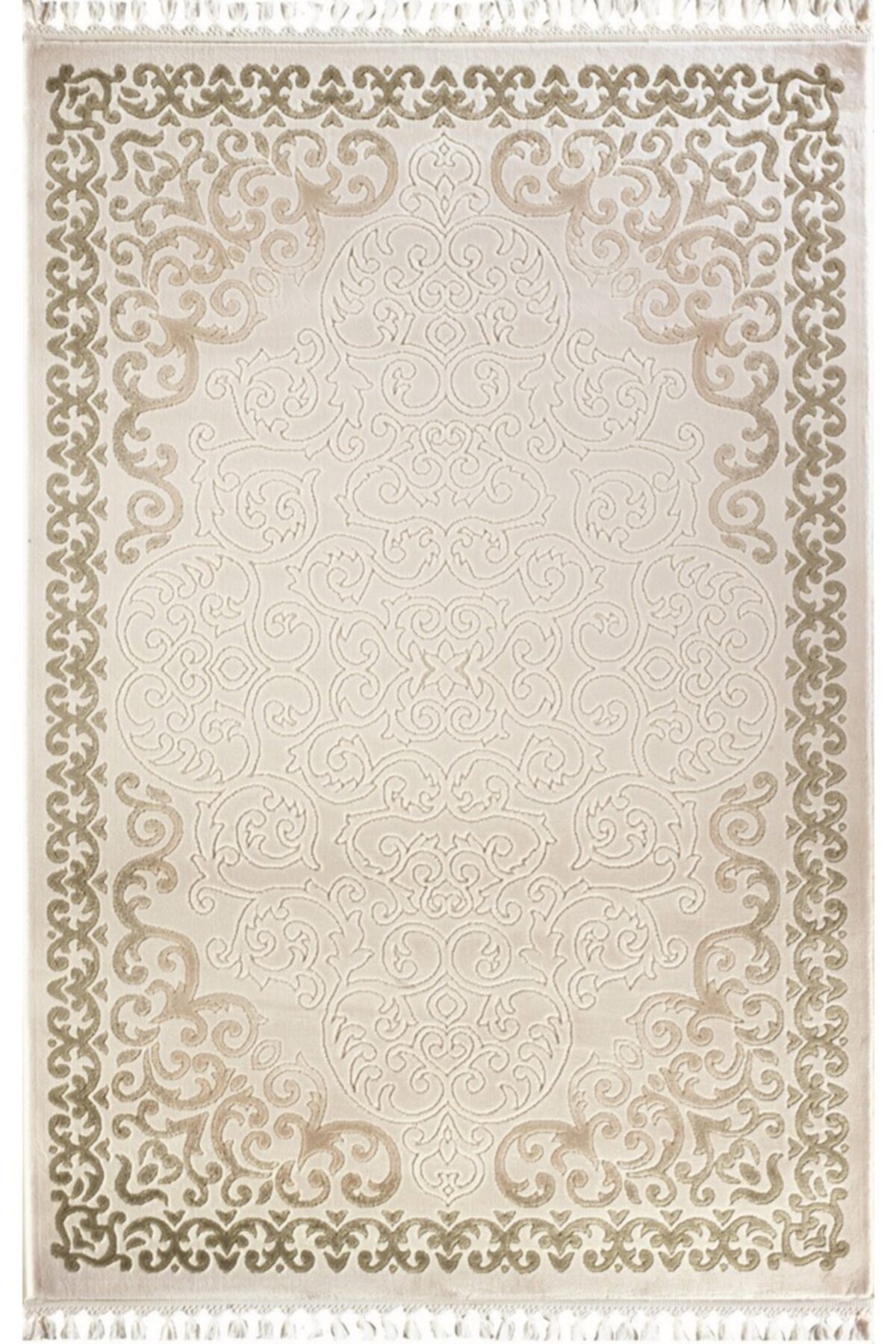 saray hali saray samira 12812ry0 krem yesil fiyati yorumlari trendyol