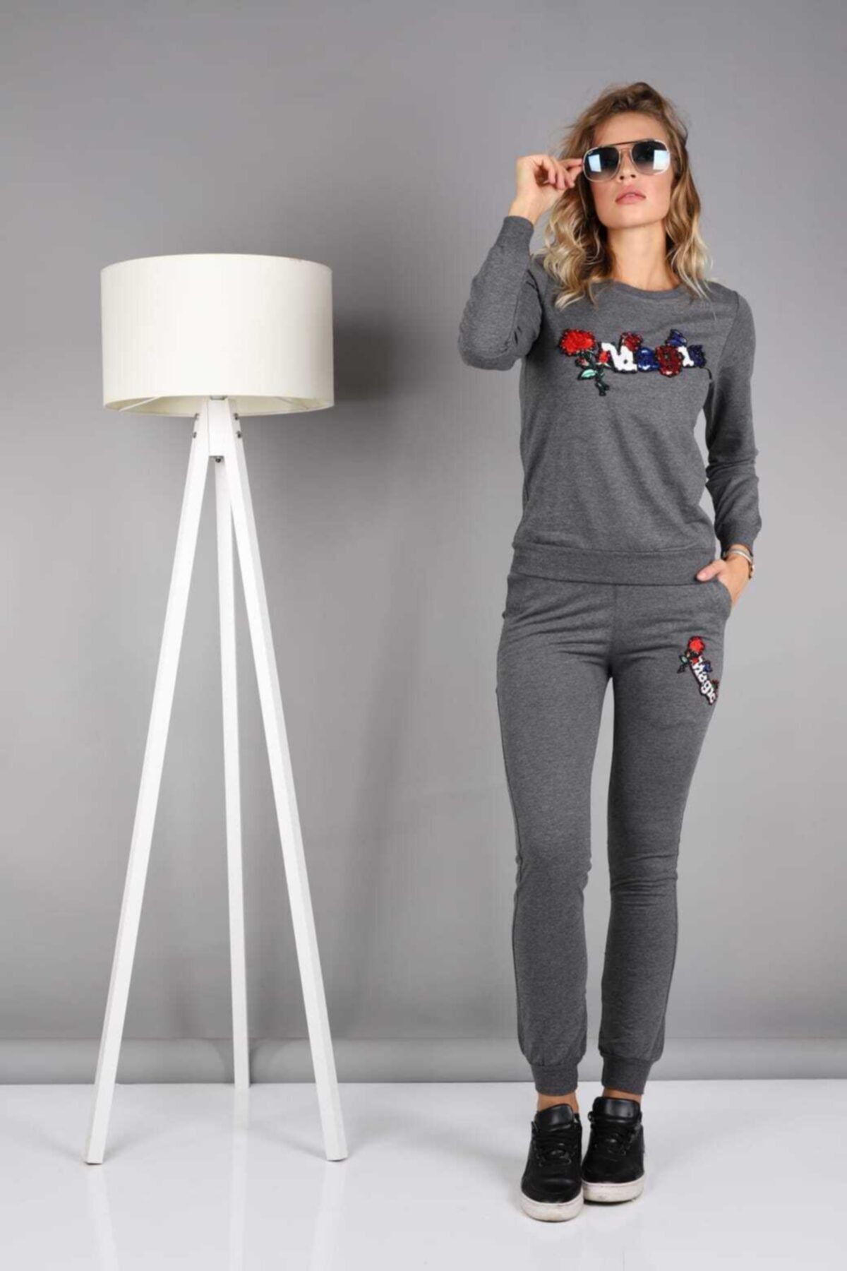 Crew neck tracksuit sales womens