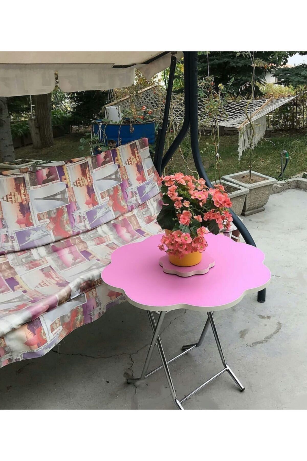 papatya home papatya ahsap pembe renk