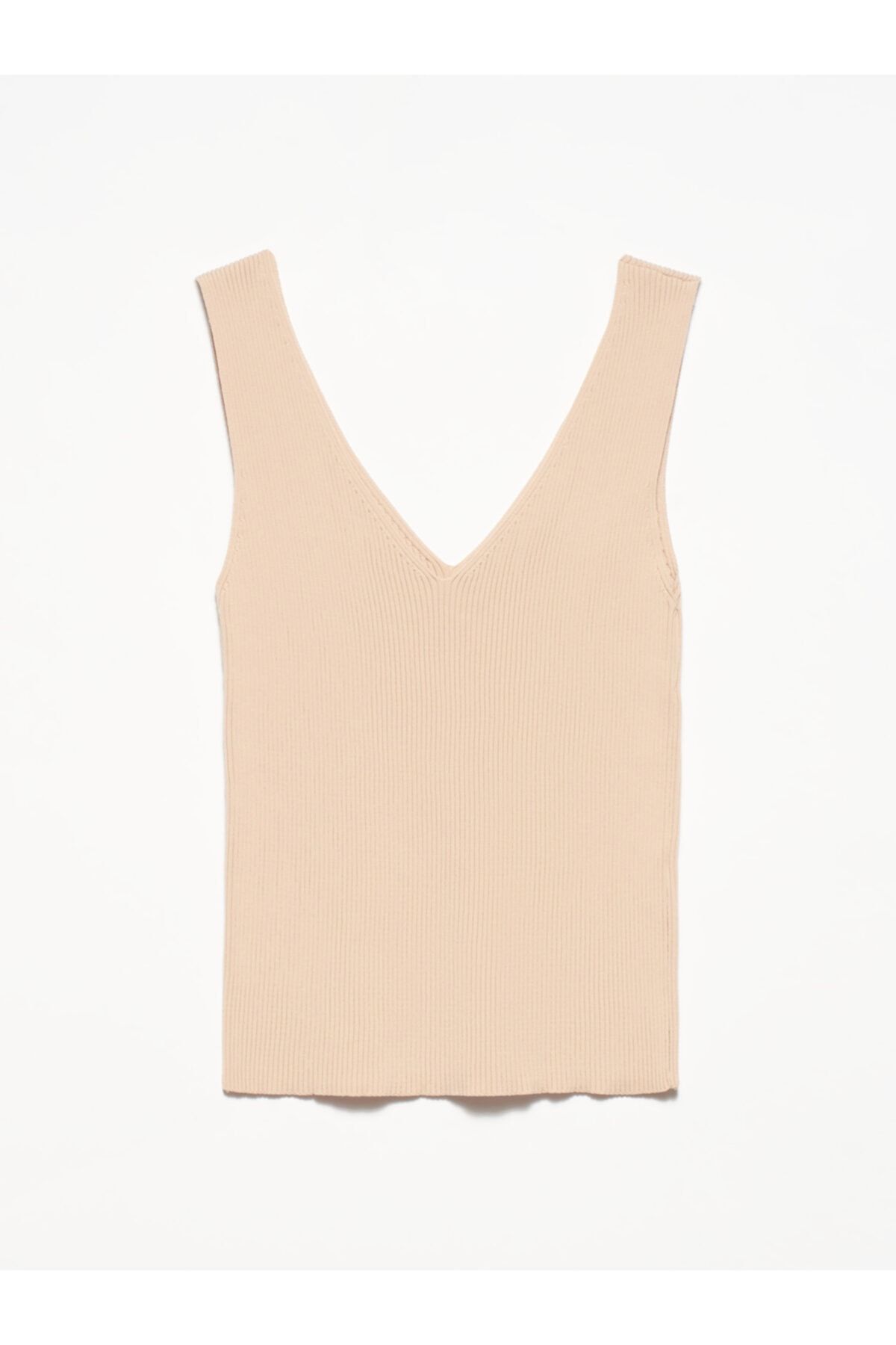 Dilvin Bluse Beige Slim Fit Fast ausverkauft