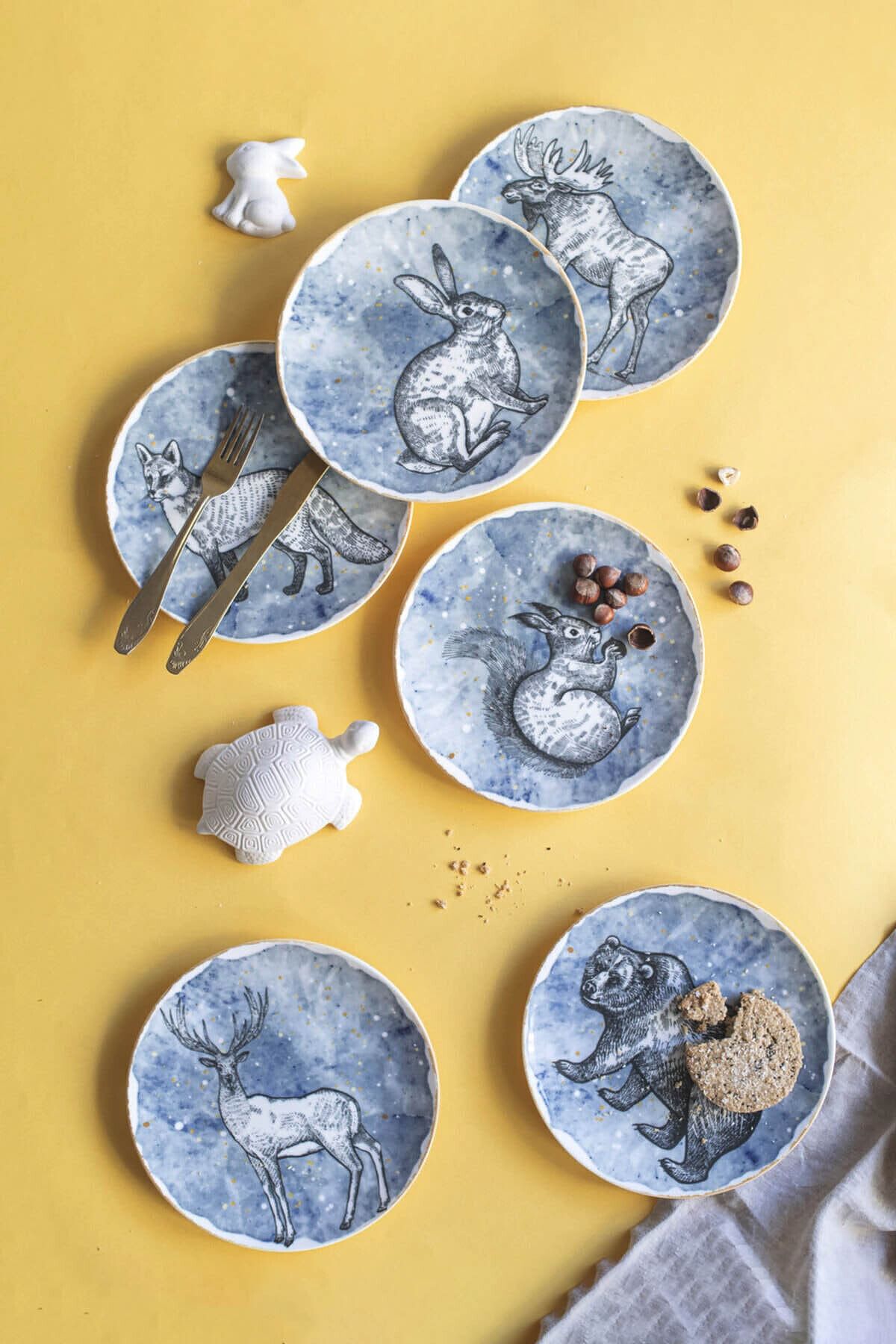 Pier one sale bunny plates