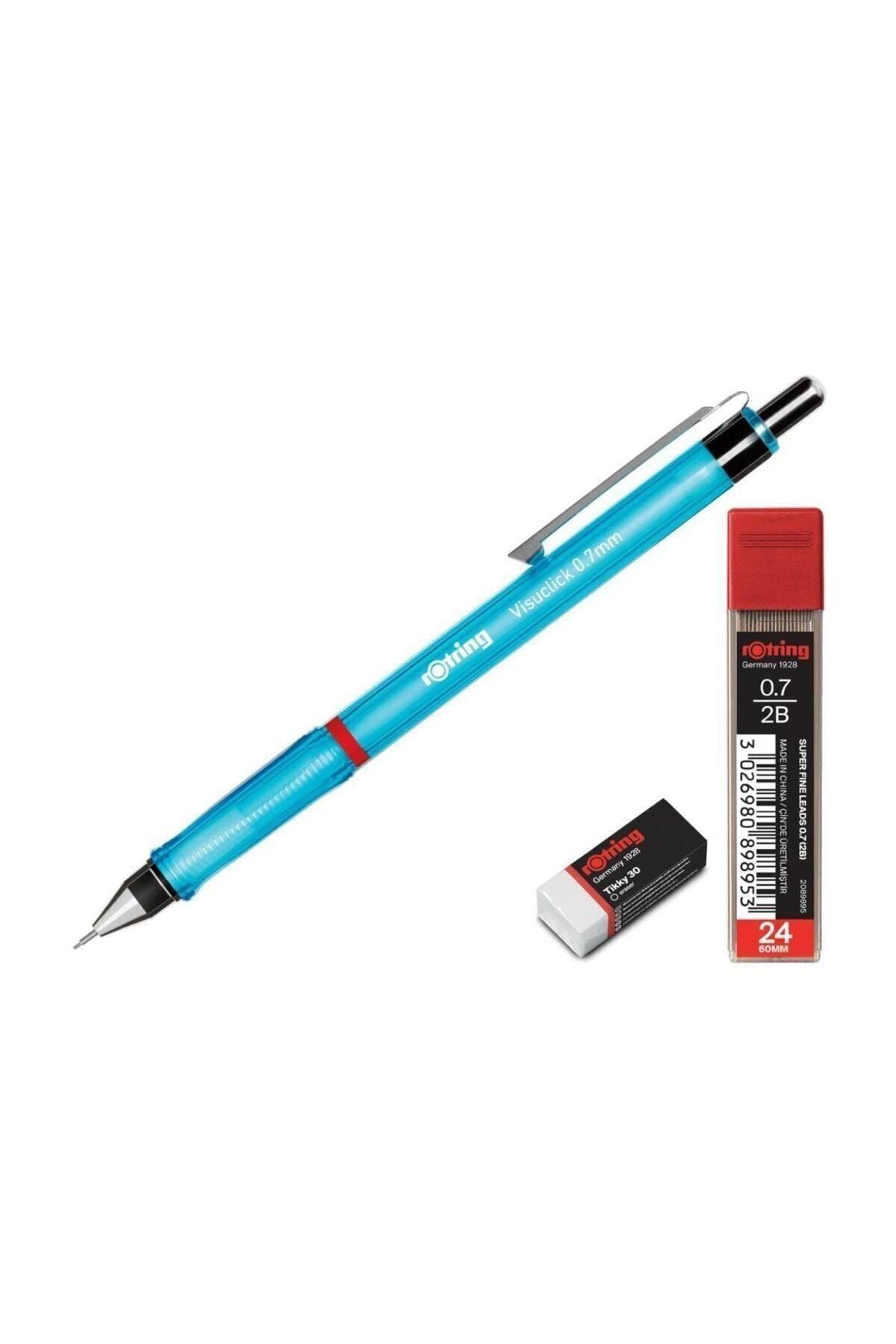 rotring visuclick 0 7 uclu kalem seti