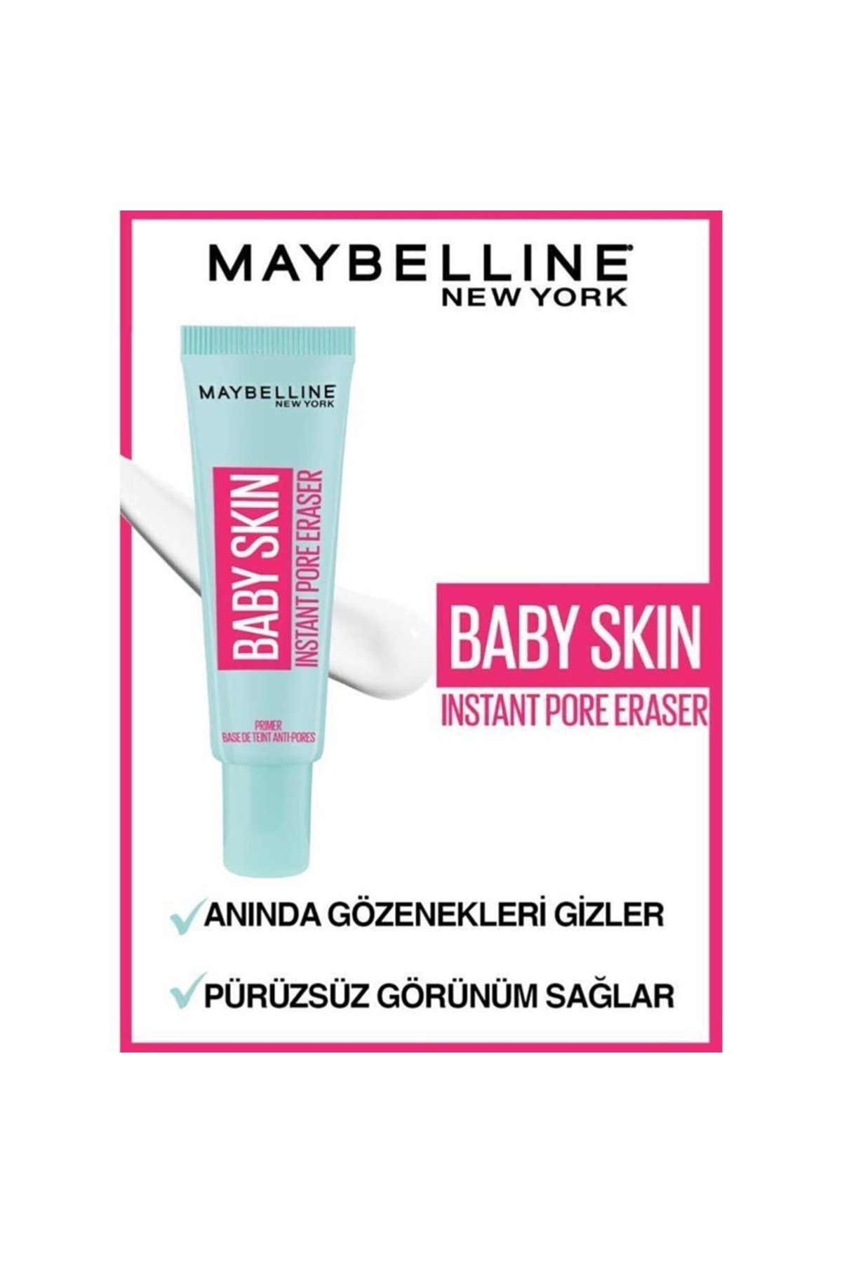 Maybelline New York Baby Skin Gözenek Gizleyici Makyaj Bazı