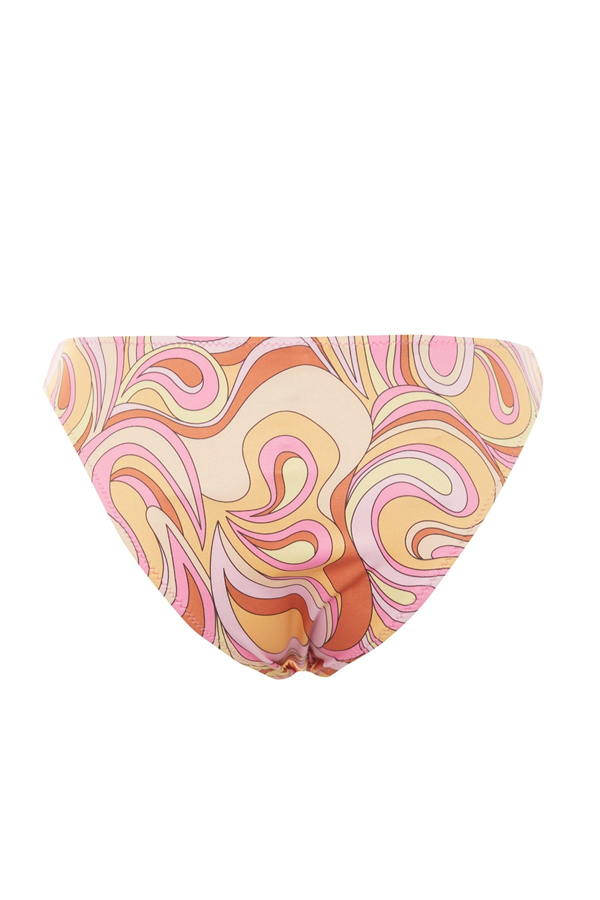 Trendyol Collection-Abstract Patterned Regular Leg Bikini Bottom TBESS23BA00049 8