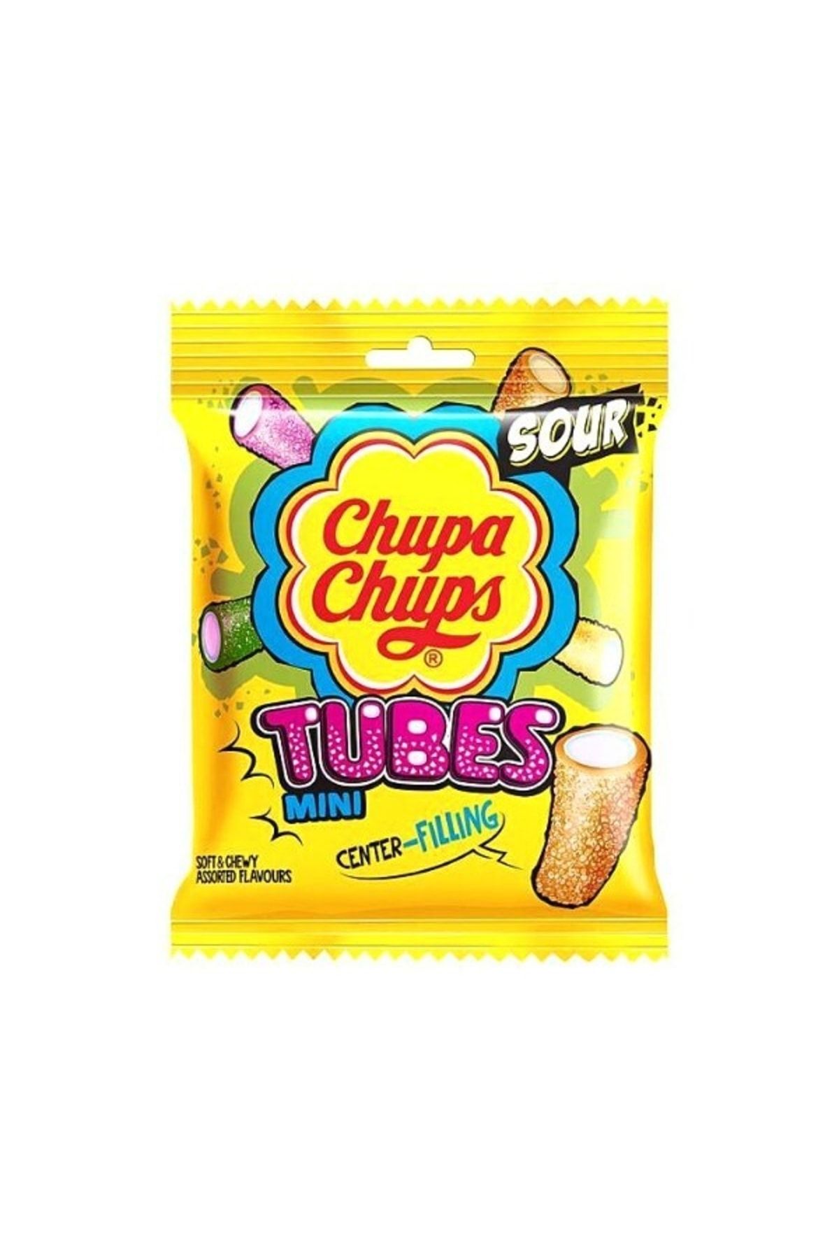 Мармелад chupa chups Sour Infernals Chews 120г