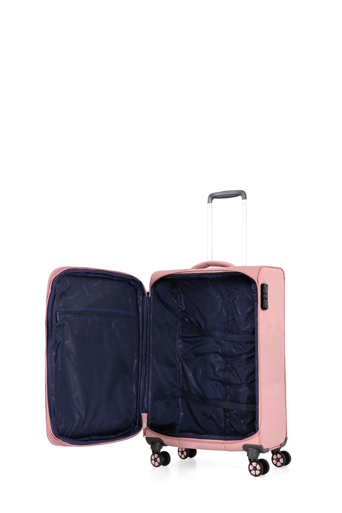 VERAGE-Ultra Light Cabin Size Fabric Suitcase 5