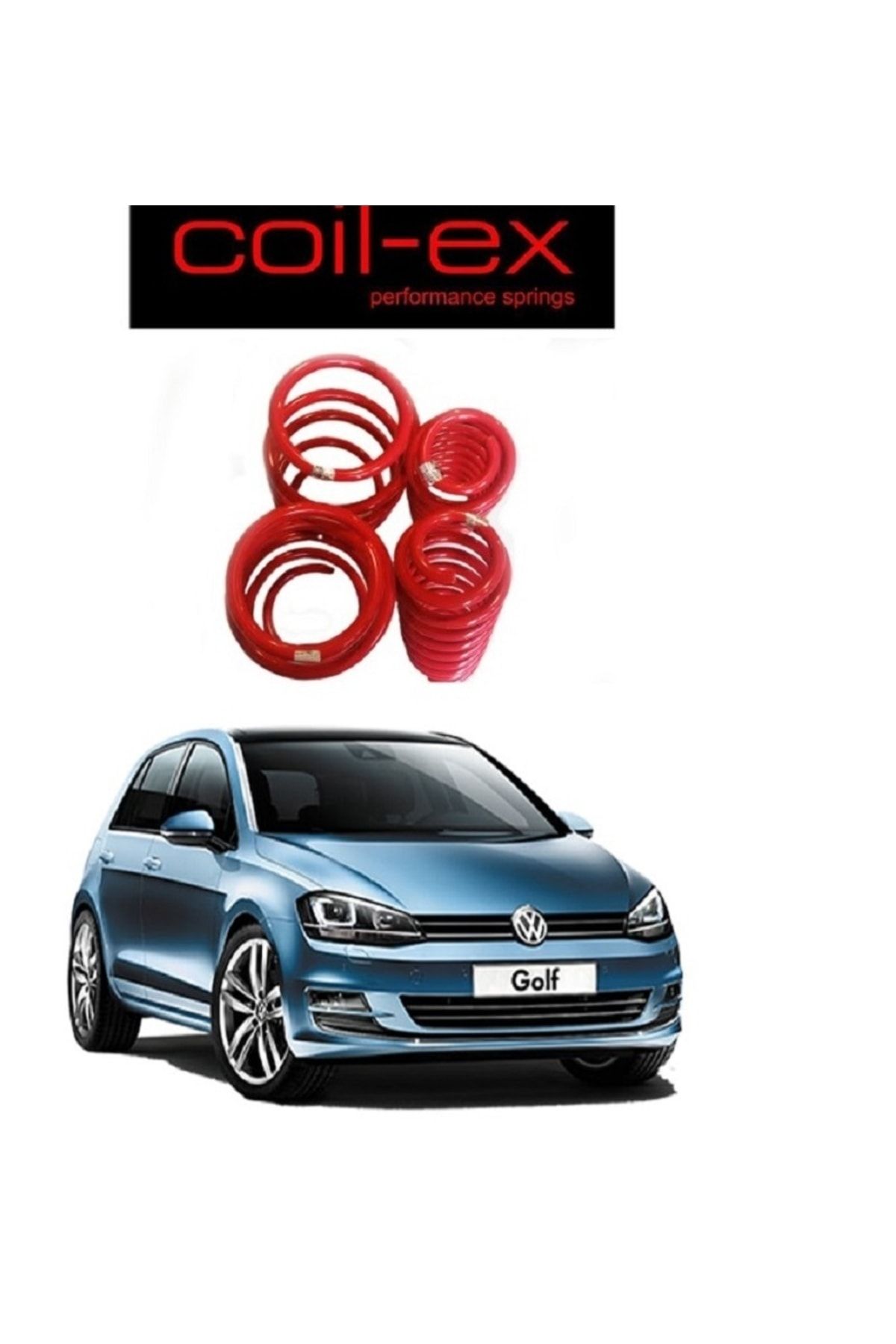 X POWER TUN NG Vw Golf 7 Compatible 4.5 Cm Diesel Coil ex Sports