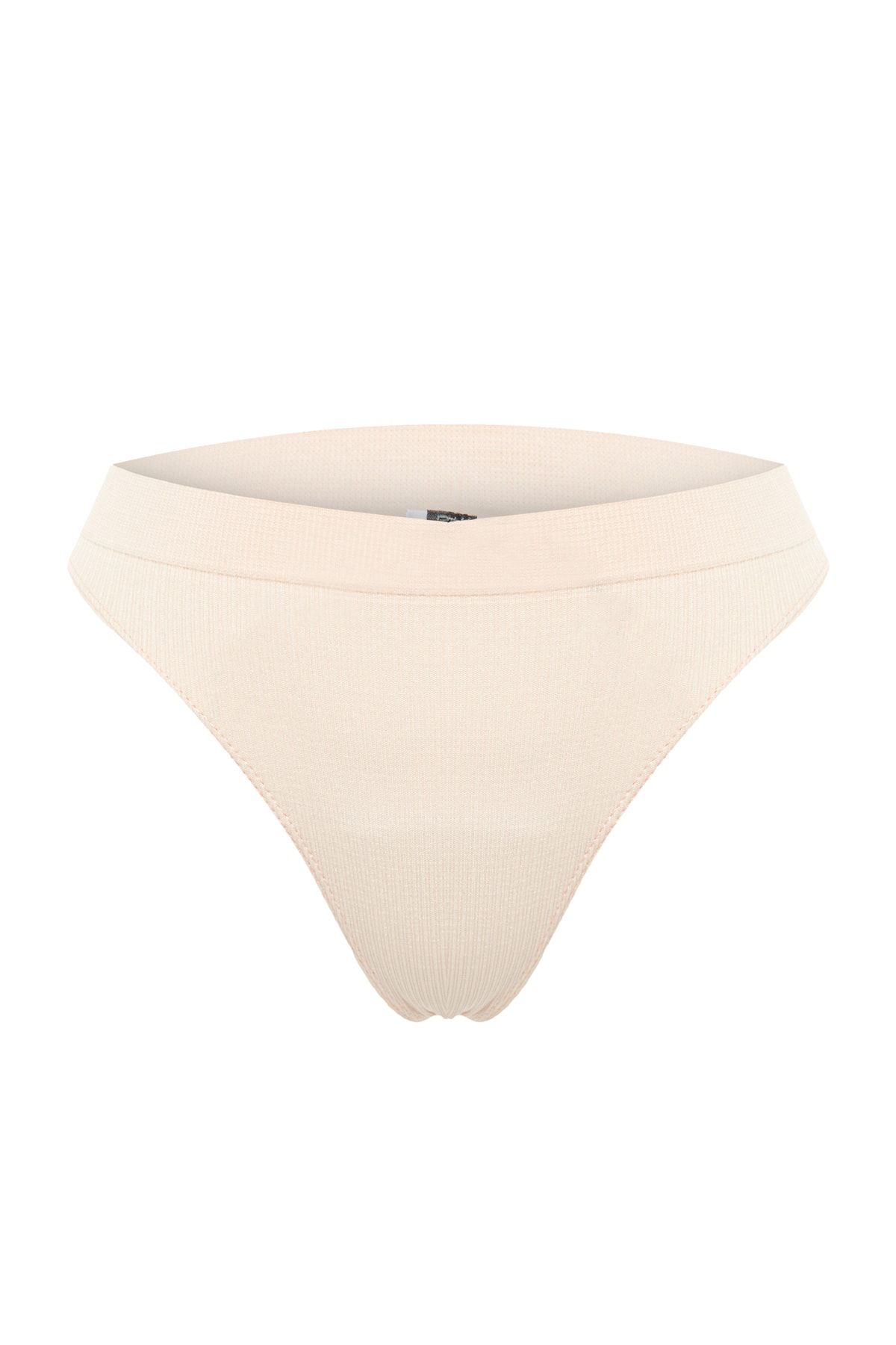 Trendyol Collection-Braun-Nude 2er-Pack nahtlose/nahtlose Tanga-Strickhöschen THMAW23KU00139 19