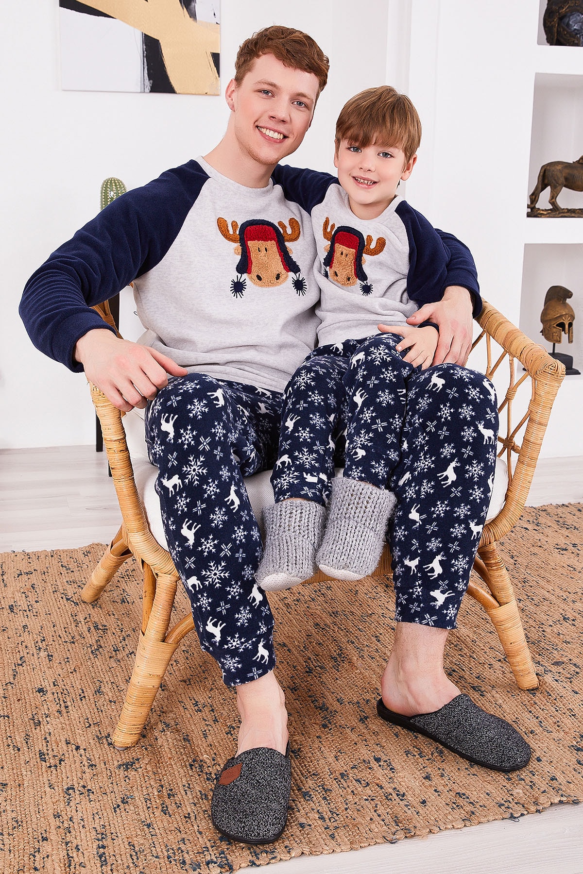 Arnetta 2150-2300 Polar Pijama Takım (aile Serisidir. Her Boyu Ayrı Satılmaktadır)
