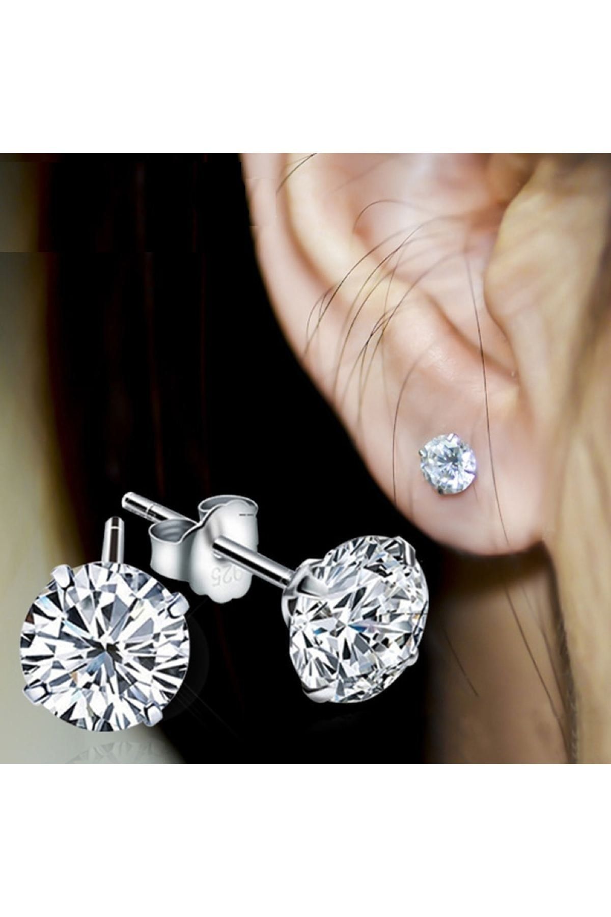 Cubic Zirconia серьги гвоздики