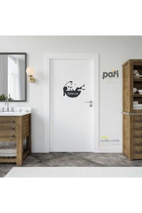 Pati Tasarım Banyo Duvar / Kapı Sticker FOLYOBANYO