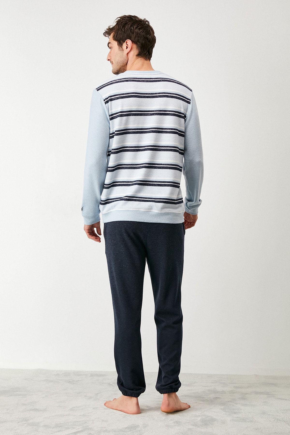ست پیژامه مردانه مجموعه لباس خواب نرم و Nautica