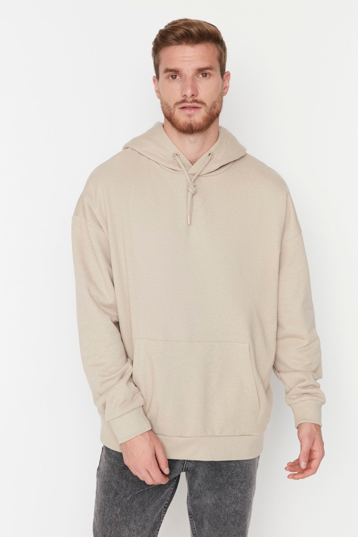 Yeezy cut neck hoodie store