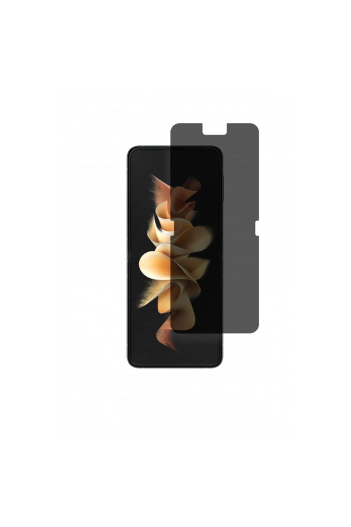 Wrapsol-Galaxy Z Flip 3 Matte Ghost Screen Protector Coating Invisible Privacy Screen Protector When Viewed from the Side 1