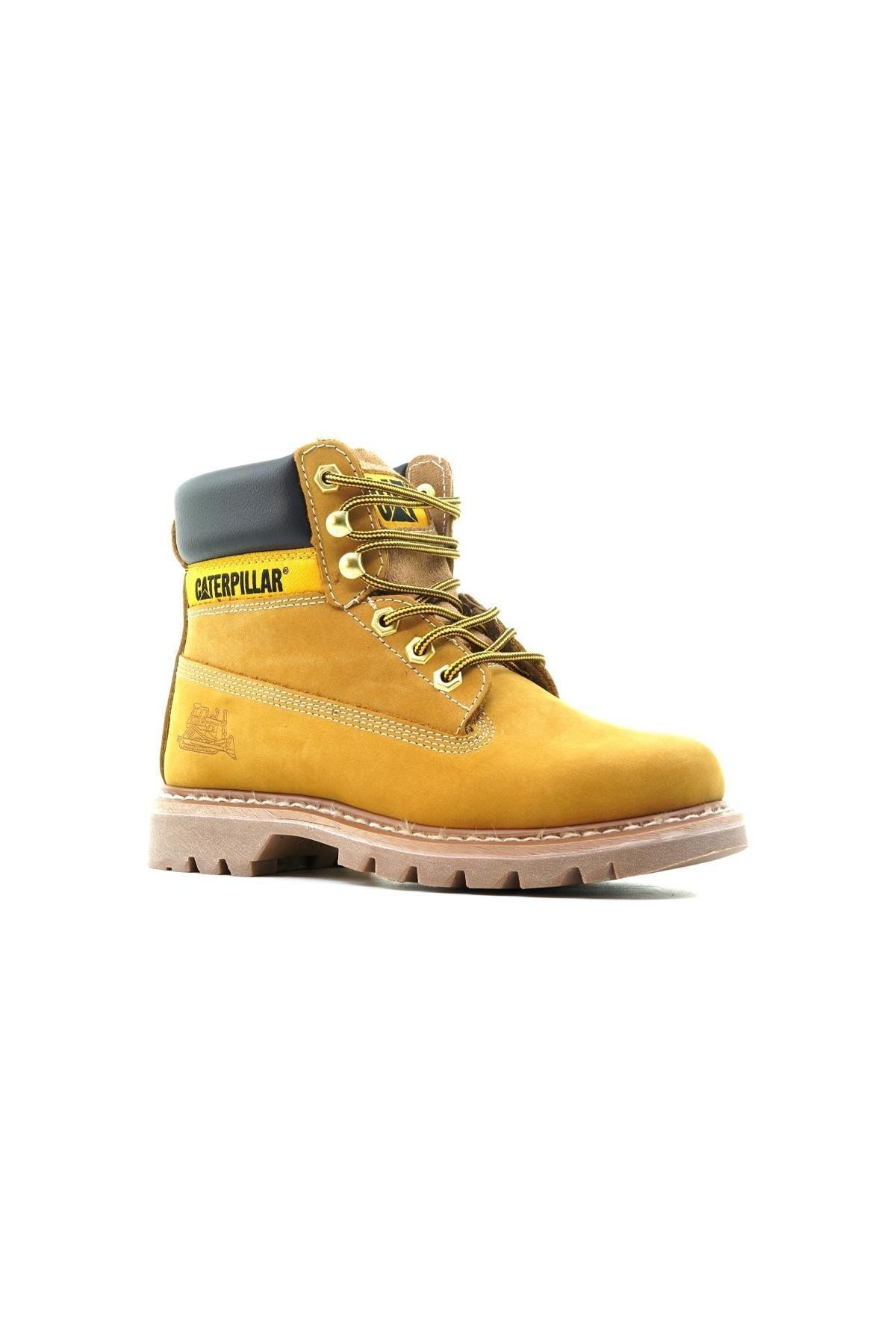 چکمه برفی آبی مردانه و زنانه چکمه‌های روزانه چرم طبیعی یونیسکس 36 48 22k کلرادو U Caterpillar