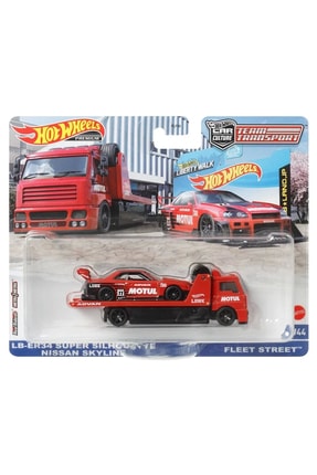 HOT WHEELS Team Transport Premium Lb-er34super Silhouette Nissan Skyline