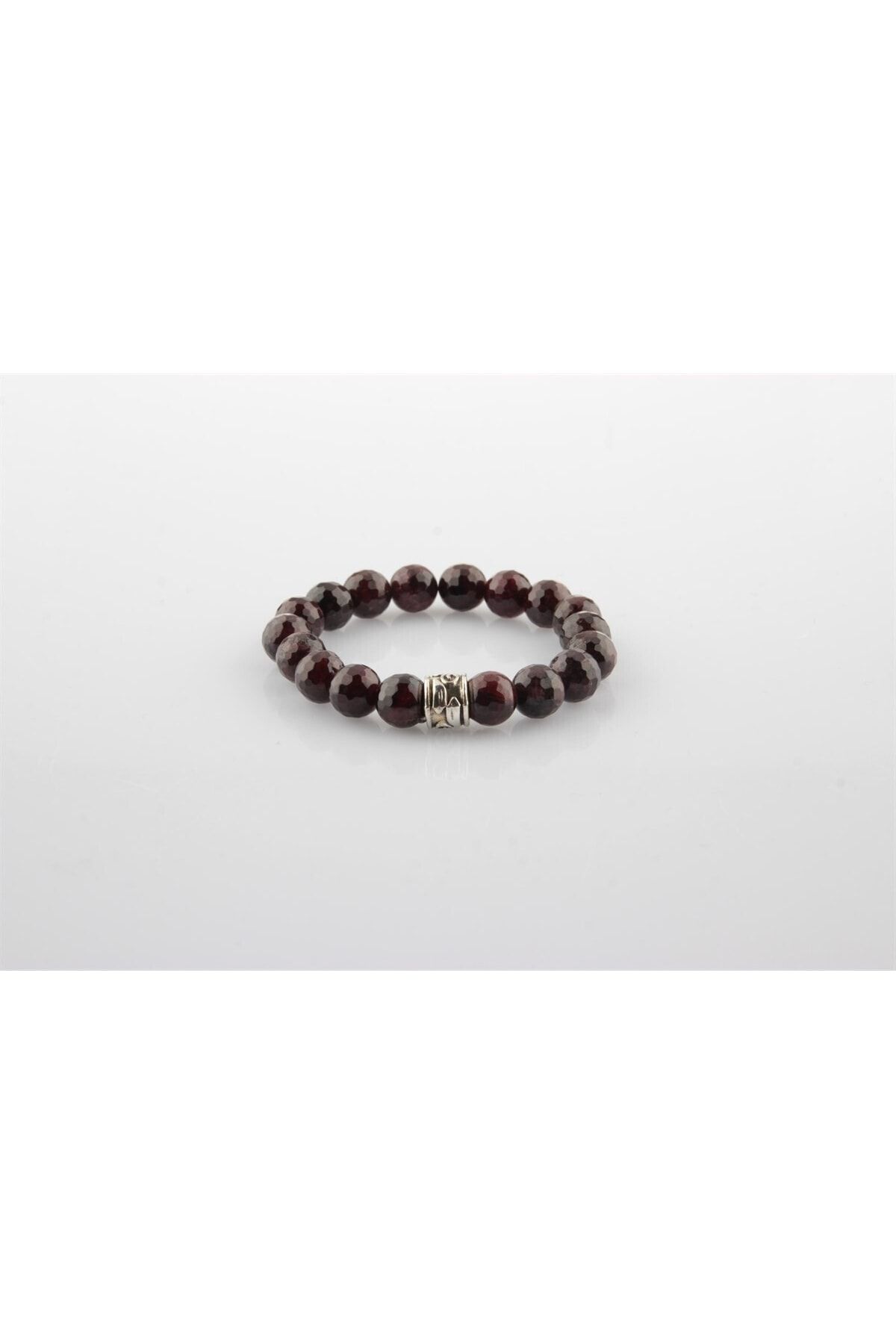 ALAVAN-Lal Stone Natural Stone Bracelet 8 Mm, Crystal Accessory 1