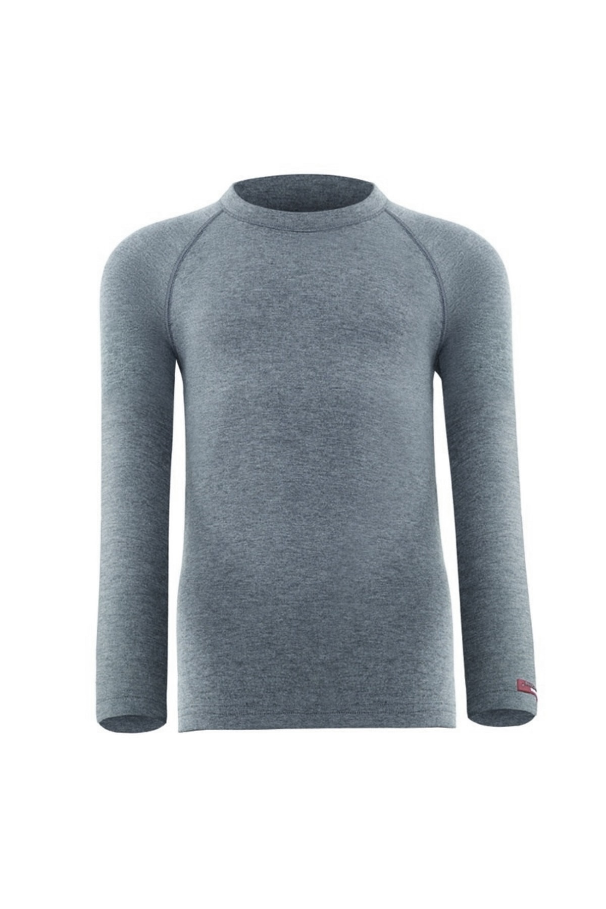 بلک اسپید تاپ حرارتی آستین بلند بچه گانه یونیسکس مدل خاکستری ملانژ سطح ۲