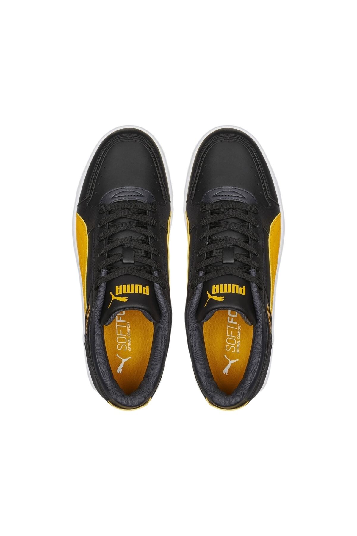Rebound Joy Low Unisex Sports Shoes Black-yellow 38074717 Puma پوما اورجینال - تصویر 4