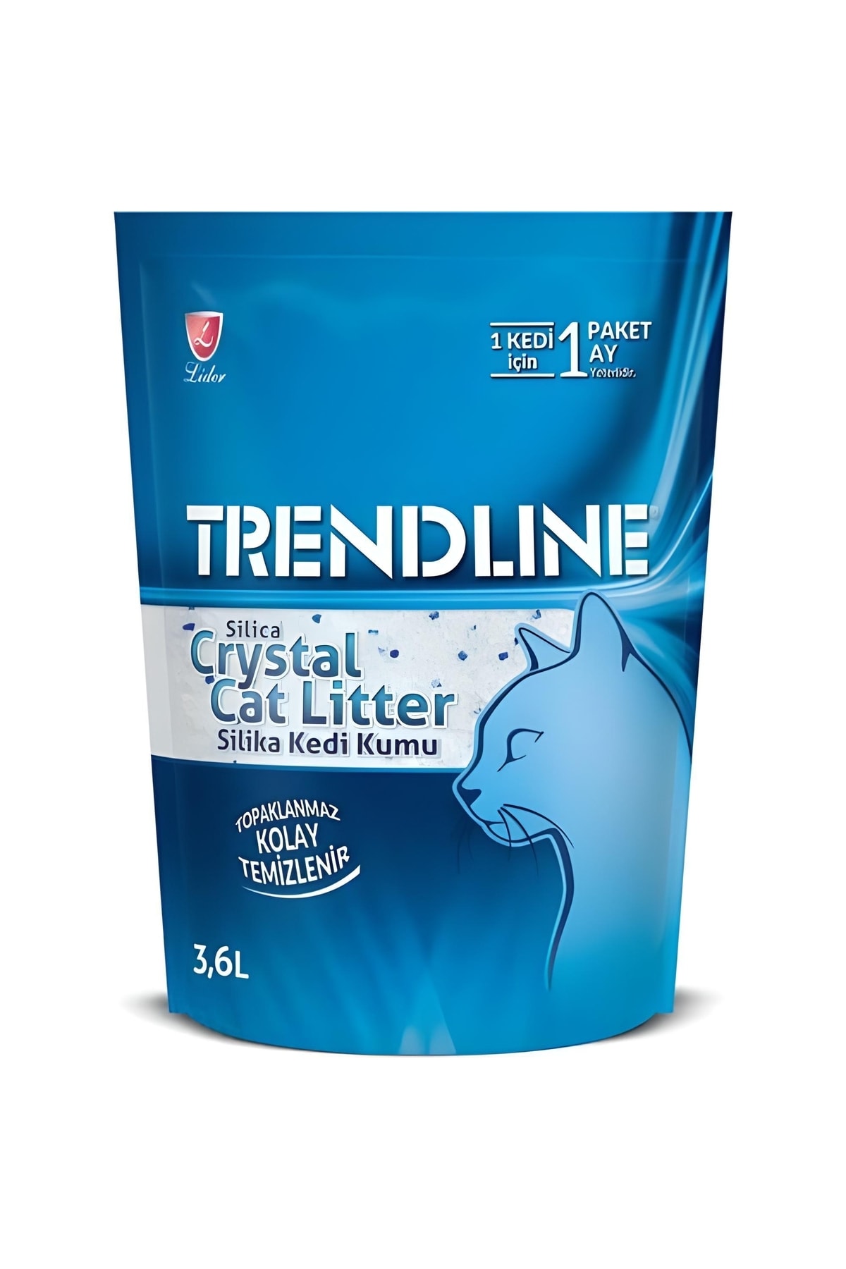 Trendline Premium Crystal Silica Cat Litter Kalın Taneli Kristal Kedi