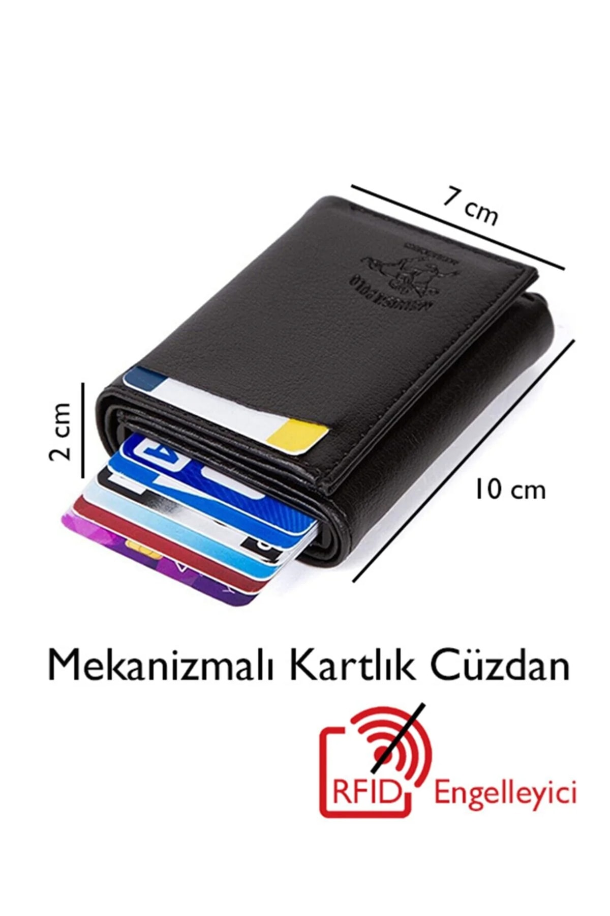 Newish Adelina Siyah Deri Portföy El Çantası Seyahat Traş Kozmetik Clutch Çanta Ve Mekanizmalı Cüzdan Set görsel 8