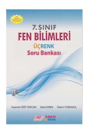 Esen Yayınları 7. Sınıf Fen Bilimleri Üçrenk Soru Bankası Stabilo Pen 68