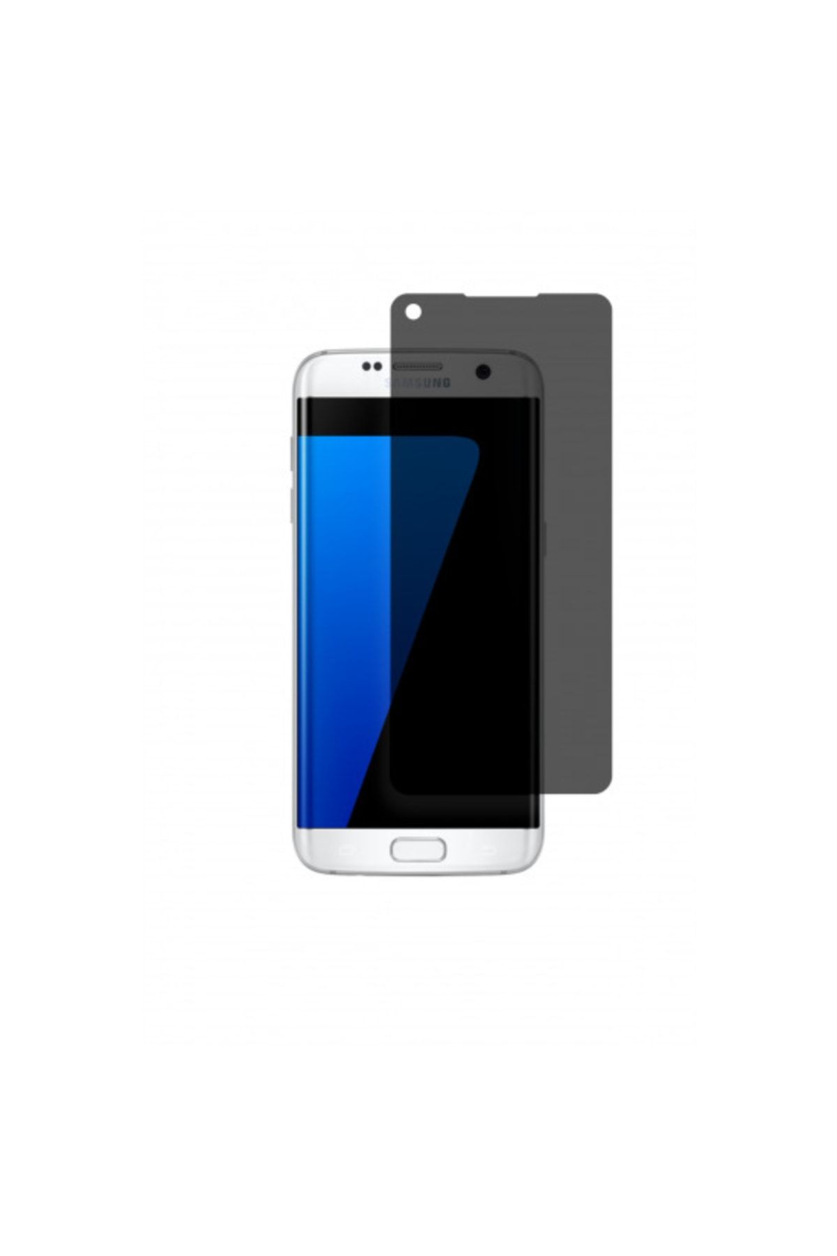 Wrapsol-Galaxy S7 Edge Matte Ghost Screen Protector Coating Invisible Privacy Screen Protector When Viewed from the Side 1