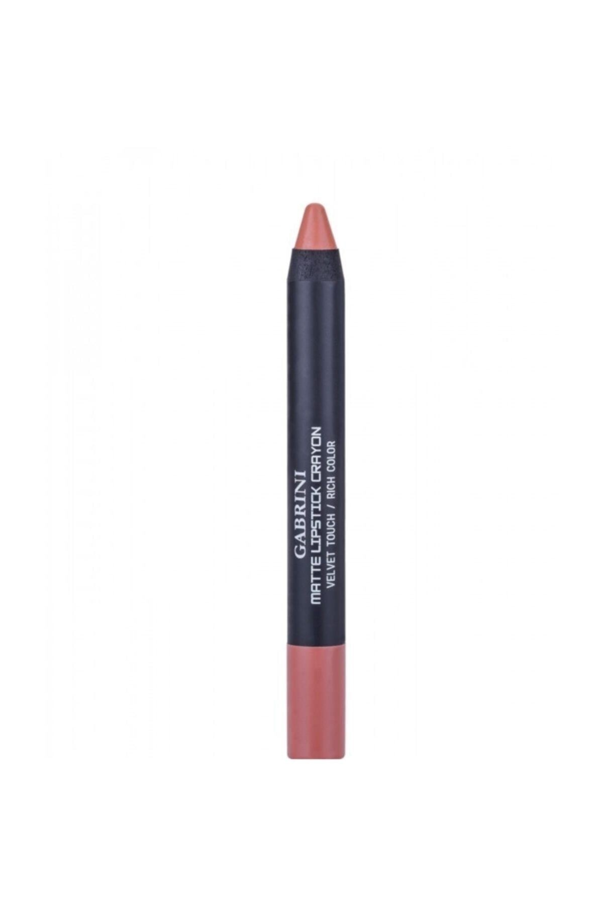 Gabrini Matte Lipstick Crayon 01 01