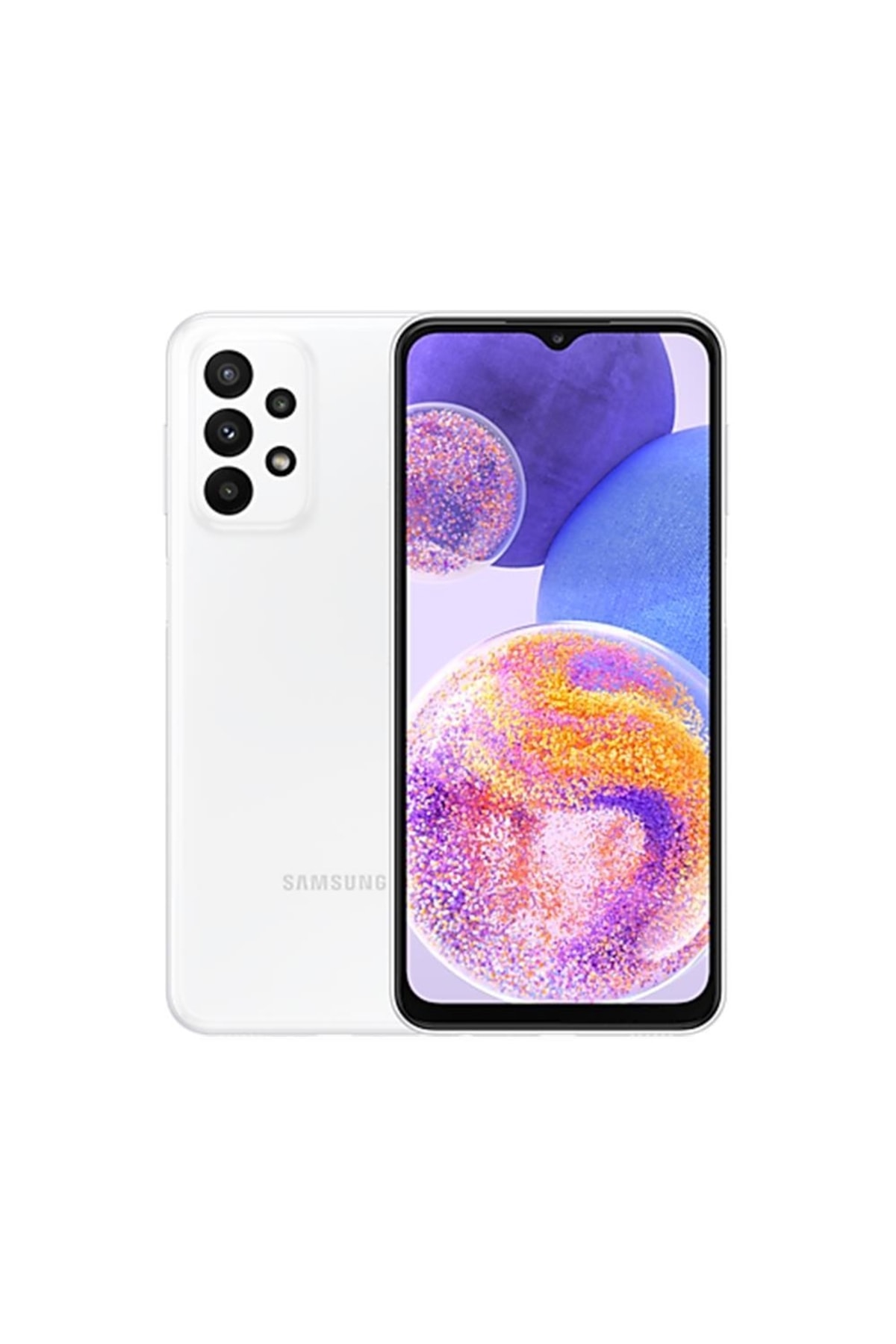 Samsung Galaxy A23 6 GB+128 GB Beyaz Cep Telefonu (Samsung Türkiye Garantili)