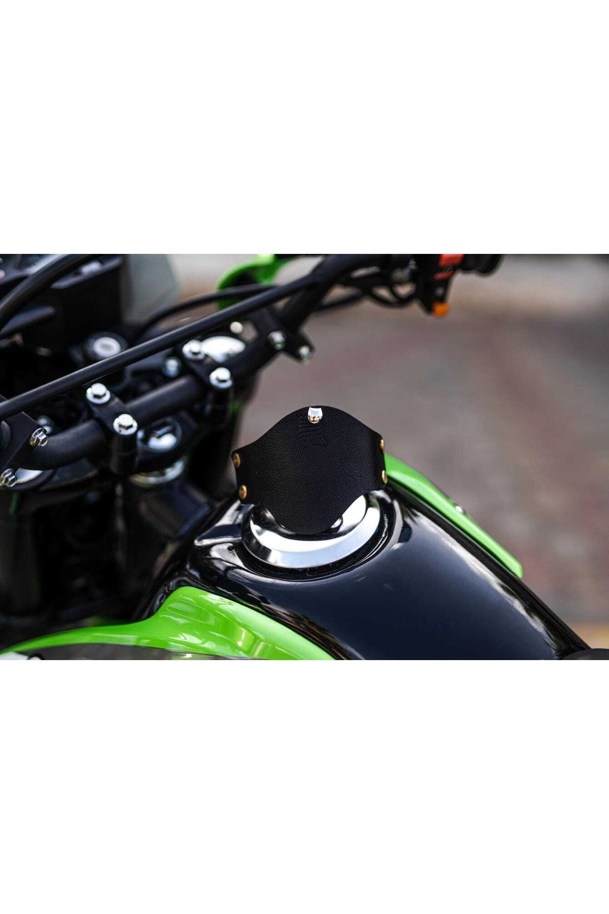 sumerianwallet Motosiklet Bot Koruyucu - Motosiklet Ayakkabı Koruyucu - 4mm Deri - Renk Siyah