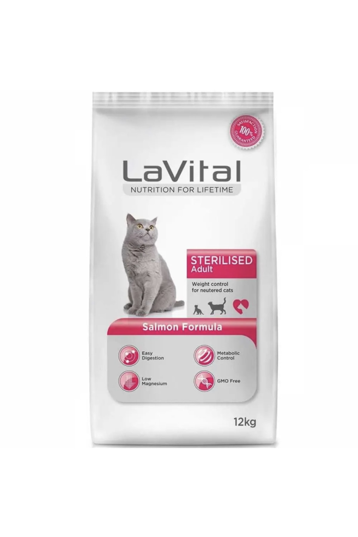 La Vital Lavital Somonlu Kısır Kedi Maması 1 Kg